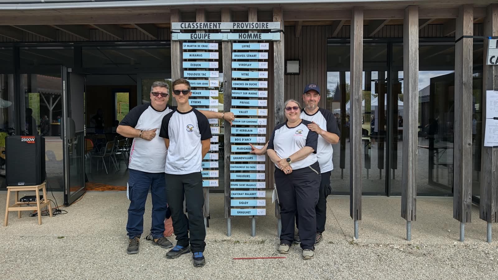 CDF TIR 3D EN EQUIPE A AMILLY
