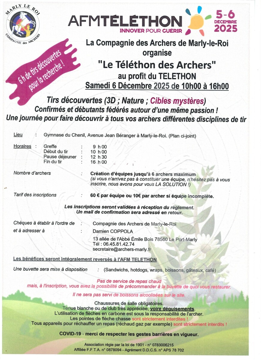 TELETHON 2025 MARLY LE ROI